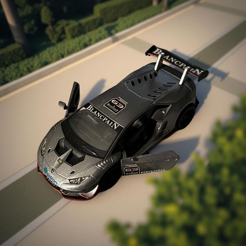 Kinsmart Lamborghini Huracan LP620-2 Super Trofeo Hardtop Die Cast Car 1:36 B14